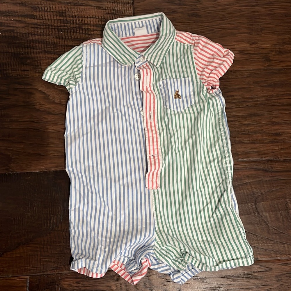 6-12 month baby boy romper